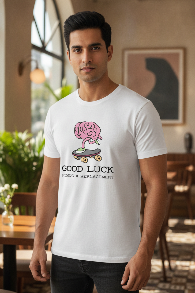 Replacement Printed White Tshirt