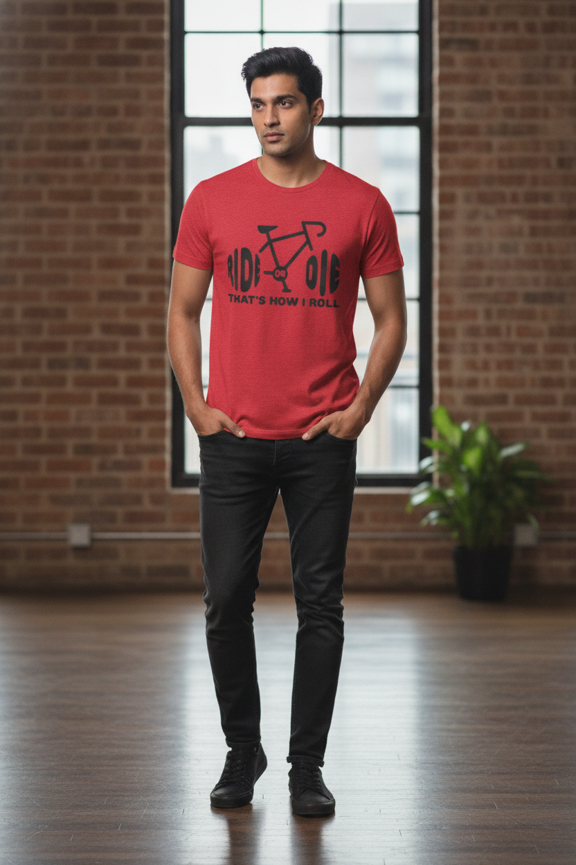 Ride or Die Red Tshirt