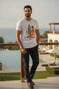Rum Dev - Quirky Printed Casual T-Shirt
