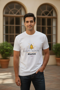 Save Govt. Schools Movement Tee - Styched in India Graphic T-Shirt White Color