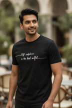 Self Confidence is the Best Outfit - Black Casual TShirt