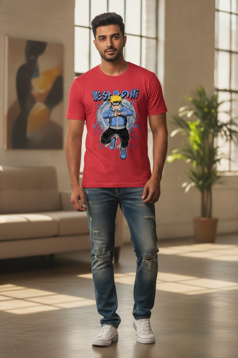 Shadow Clone Red Tee