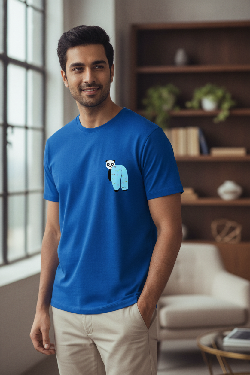 Smarty Pants Graphic Printed Blue Tshirt