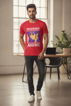 Start Talking About Anime Red Tee
