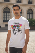 Stay Cool - Monkey with Goggles Cool printed TShirt