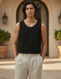 Summers Comfy Knitted Sleeveless T Shirt