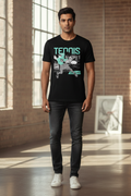 Tennis Black Tee