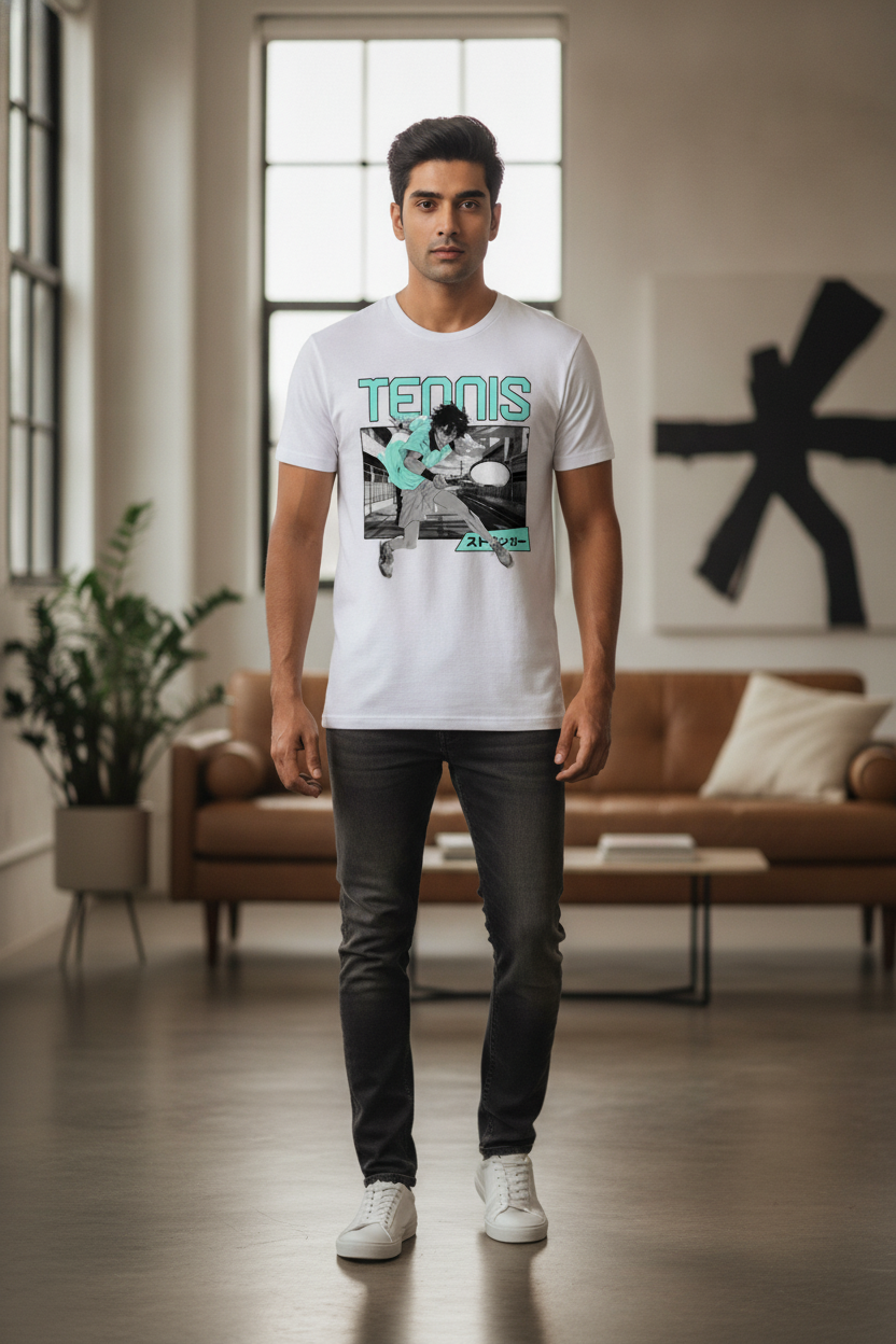 Tennis White Tee