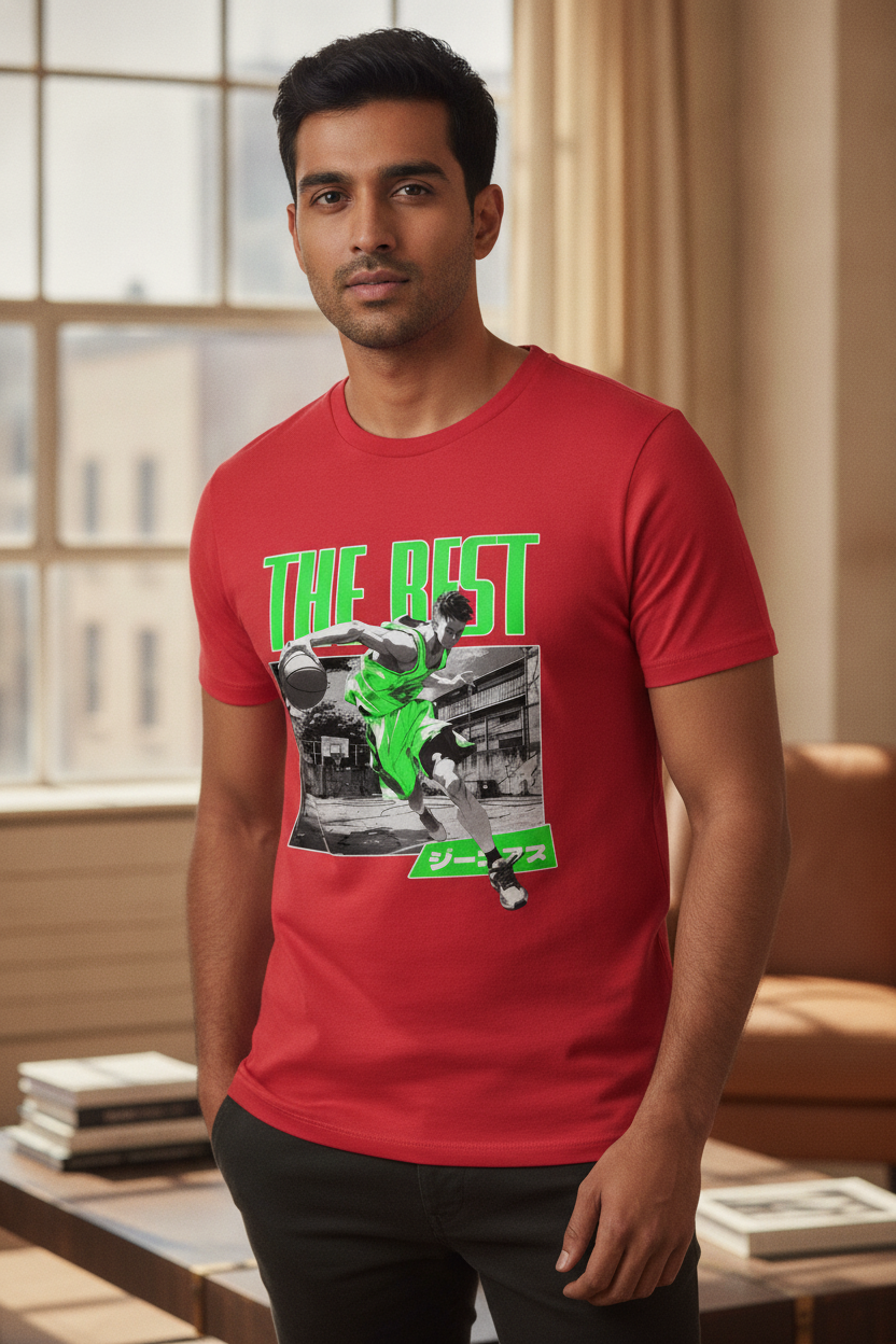 The Best Red Tee