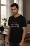 The eternal problem of a software developer - The code always works a day before