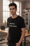 Titanic sank and the coder tee presents that using the float syntax from css