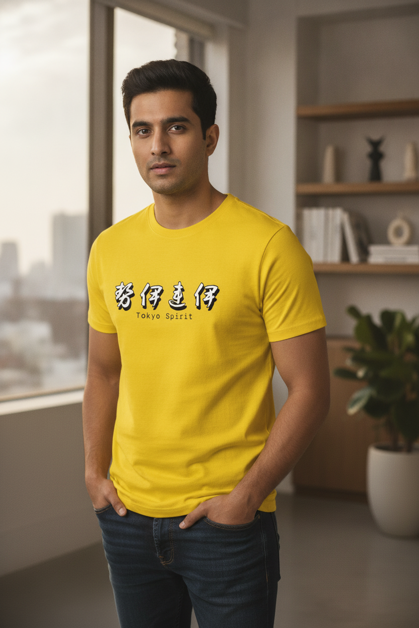 Tokyo Spirit Yellow Tee