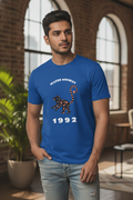 Water Monkey Graphic Printed Blue Tshirt