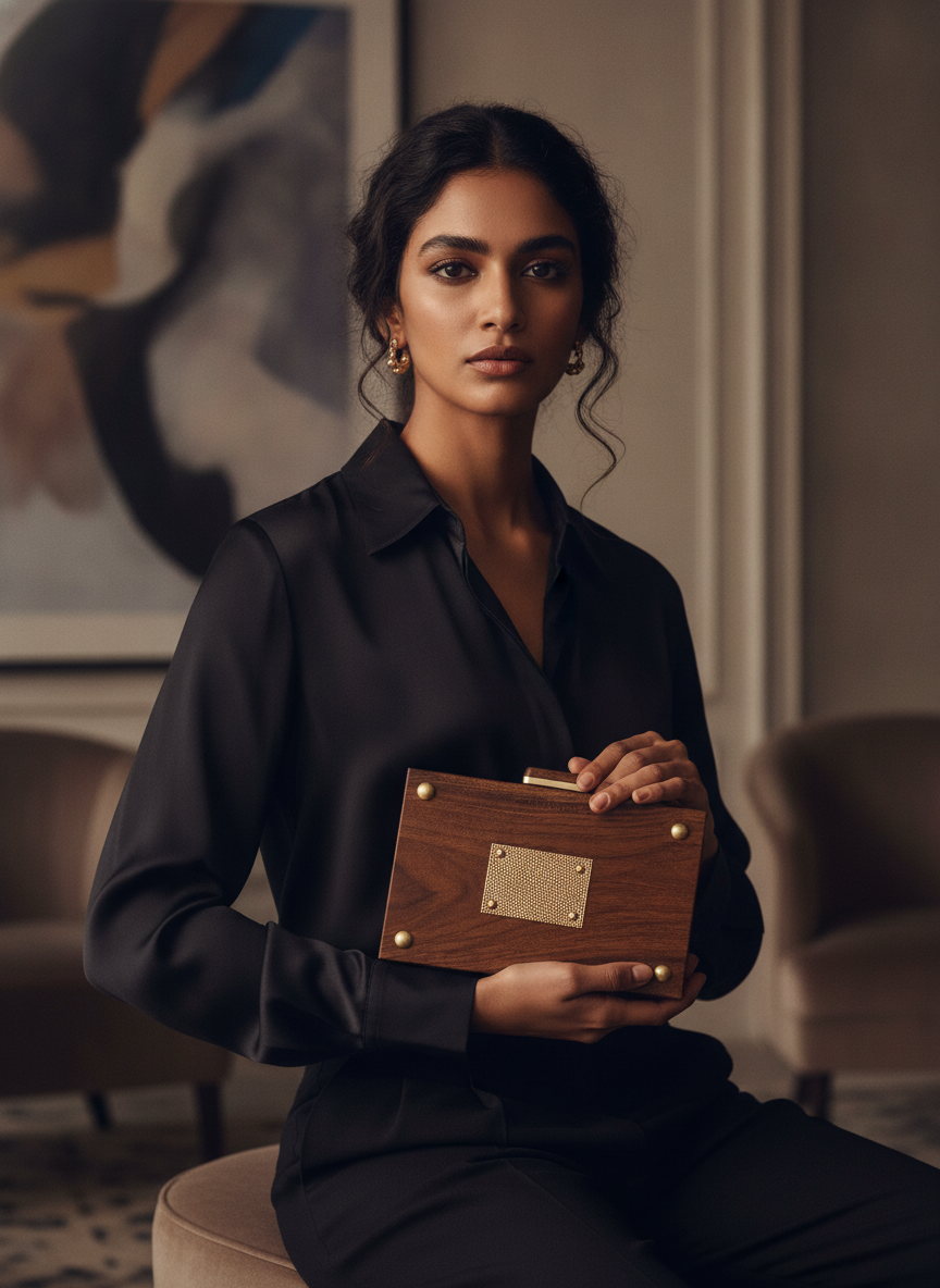 Saaz Walnut Brown Slingbag