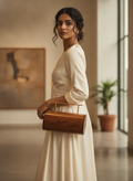 Naaz Brown Slingbag