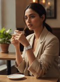 The Golden Heritage Watch - Platium Silver