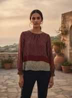 Women's Printed Relaxed Fit Top
