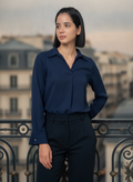 Ibuki Open Collar Top