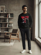 Anime Black Sweatshirt