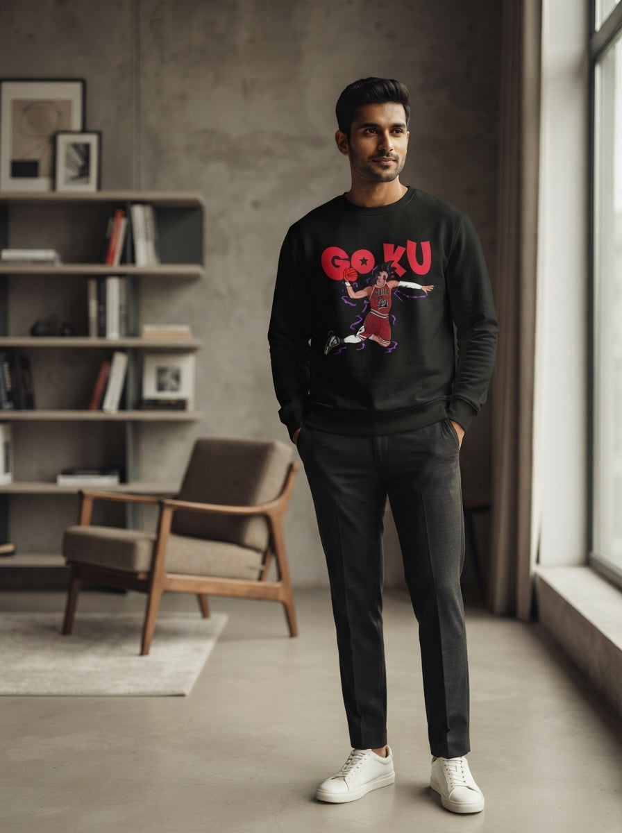 Anime Black Sweatshirt