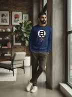 Anime Town Navy Sweatshirt
