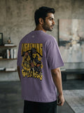 Lightning Lavender Oversized Tee