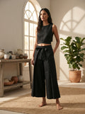 Black Highwaisted Magnolia Flared Pants