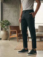 Black Tailored Cedar Pants