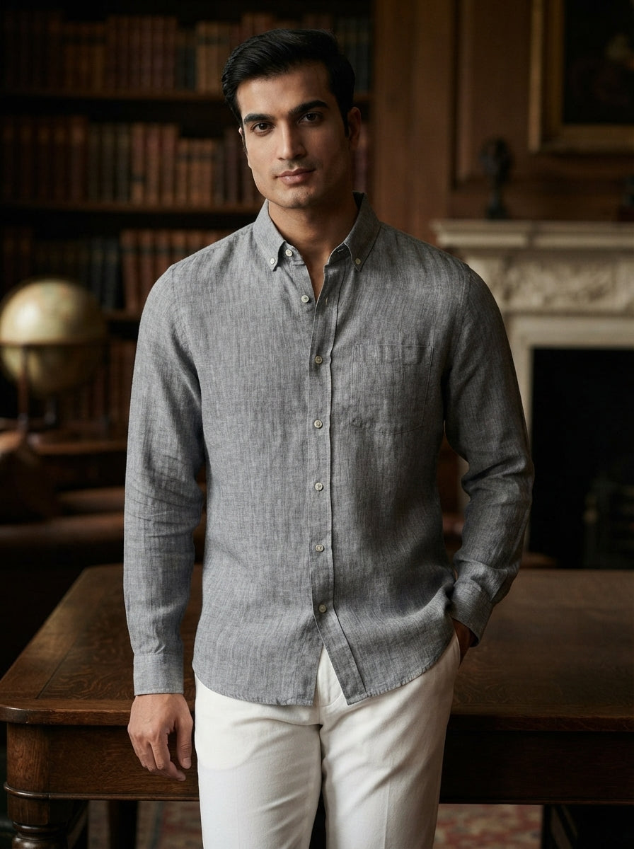 Blue Classic Velocity Buttondown Shirt
