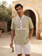Green Half Sleeve Cypress Shirt