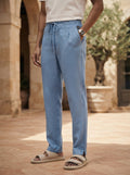 Blue Relaxed Fit Siesta Pants