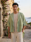 Green Free Size Banyan Jacket