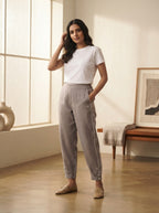 Khaki Jasper Tapered Pants