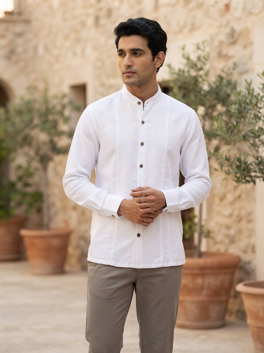White Baobab Bomber Shirt