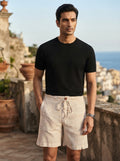 Khaki Bonzai Relaxed Shorts