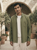 Olive Classic Velocity Buttondown Shirt