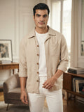 Khaki Zenith Shacket Shirt