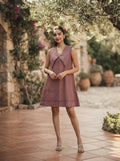 Burgundy Classic Poppy Sailor Dress