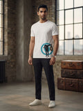 Gangster Dab - Asymmetrical Print Contemporary TShirt