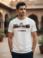 India Gate - Styched in India Graphic T-Shirt White Color