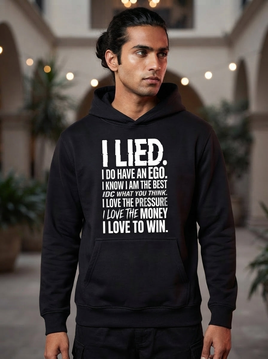 Lied Ego Black Hoodie