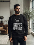 Inner Soul Rise Black Sweatshirt