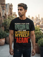 Depression Era Black Tee