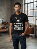 Inner Soul Rise Black Tee
