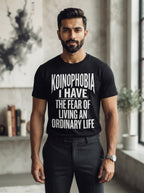 Koiniphobia Black Tee