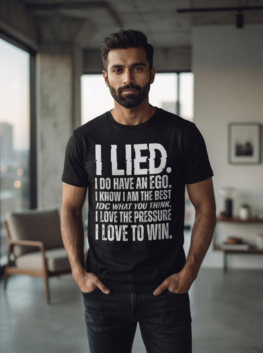 Lied Ego Black Tee
