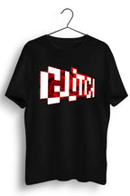 Glitch 3D Printed Graphic Black Tshirt