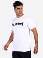 Hummel White Regular Shirts for Men Daily Wear