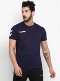 Hummel Blue Regular Shirts for Men Daily Wear