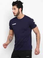 Hummel Blue Regular Shirts for Men Daily Wear
